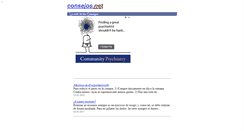 Desktop Screenshot of consejos.net